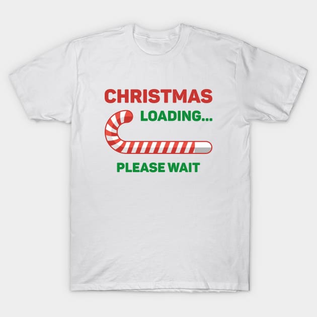 Christmas Loading T-Shirt by Cherrific